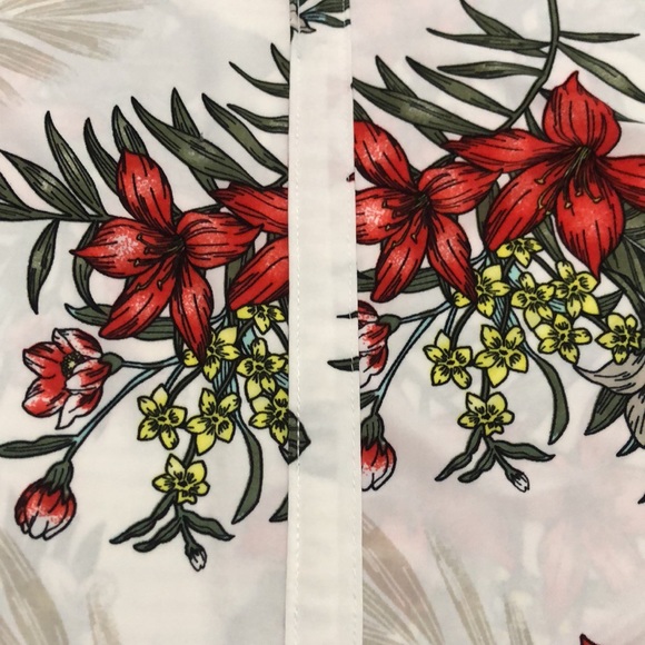 Lily Morgan Sleeveless Floral Top Women’s Size L - Picture 2 of 10